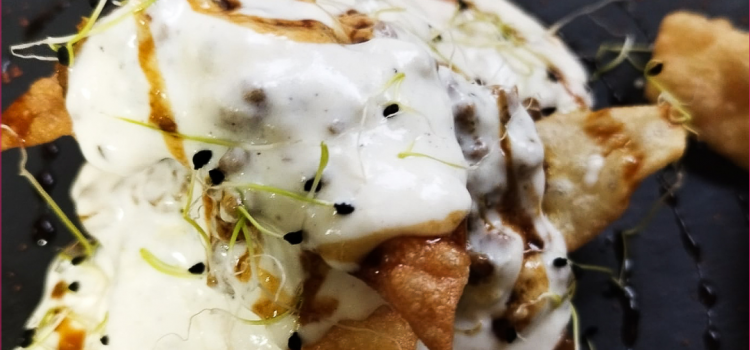 Restaurante la Pipeta > Lasaña deconstruida de carne de vaca madurada con bechamel de cardamomo