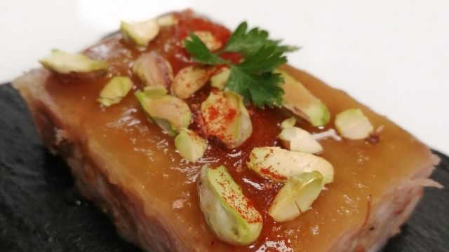 Restaurante Antillón > Gelé de cochinita
