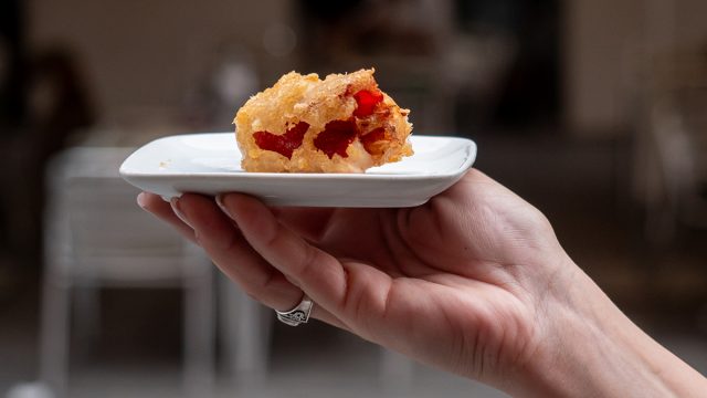 Pimiento relleno de atún