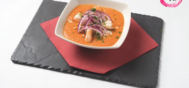 Cazoleta «Ceviche de Camarón» del Central de Tapas