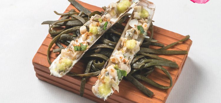 Tapa «Ensis» de Bar Marboré