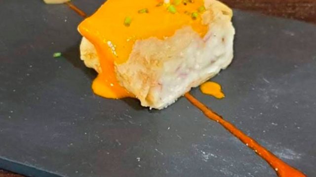 Restaurante El Bodegón: Lingote de mar al pilpil de pimientos
