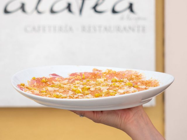 Carpaccio de presa