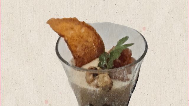 Cafetería El Cantillo > Crema suave de boletus con delicias de graus