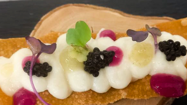 Hotel Abba Huesca > Crujiente de bacalao