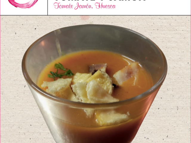 Restaurante Tomate Jamón > Crema de calabaza Tomate Jamón