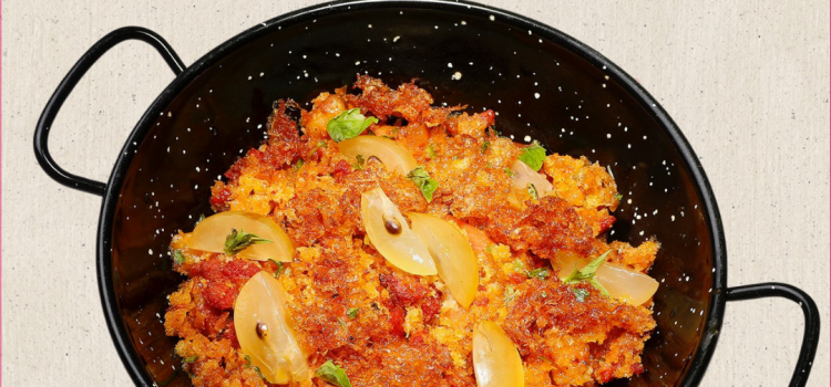 La Bodeguita > Migas de pastor con puntilla de huevo