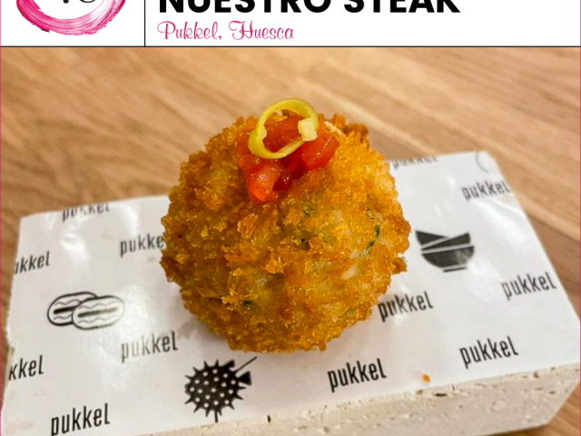 Pukkel > Croqueta de nuestro steak