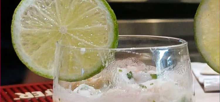 El Sueño del Lobo > Ceviche de dorada al toque de cilantro y hierbas exoticas